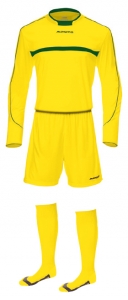 MASITA Brasil Torwart Trikot Set mit Hose und Stutzen Junior