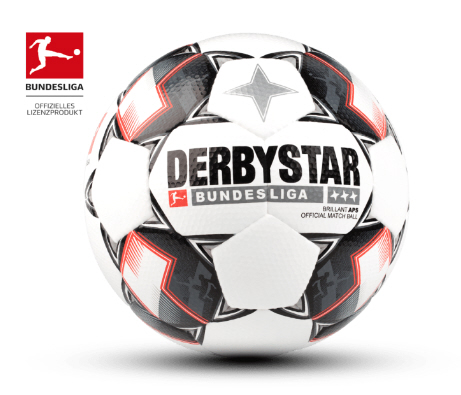 Derbystar Bundesliga 2018/19 BRILLANT APS Spielball mit Ballsack