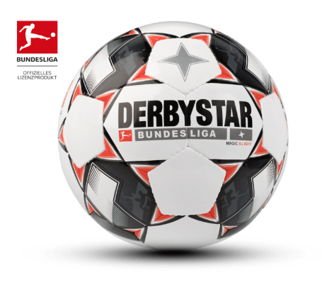 Derbystar Bundesliga Magic S-Light Jugendball mit Ballsack