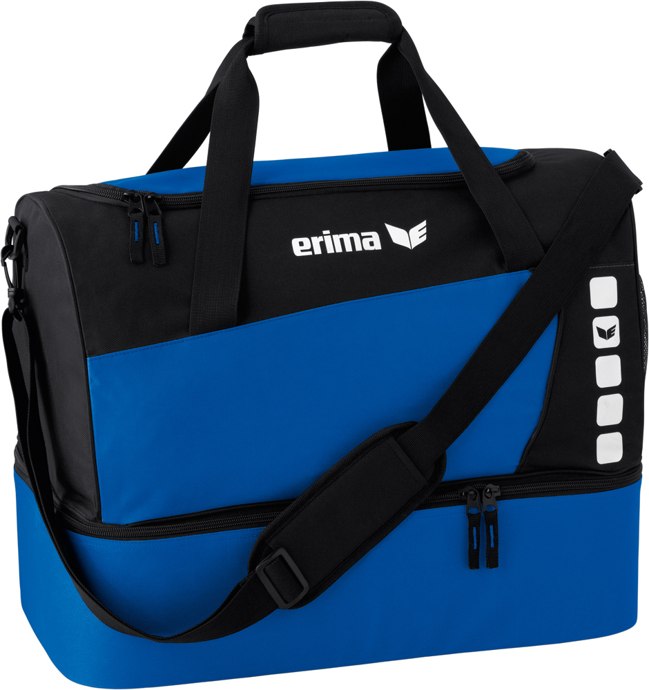 Erima Club 5 Line Sporttasche mit Bodenfach blau