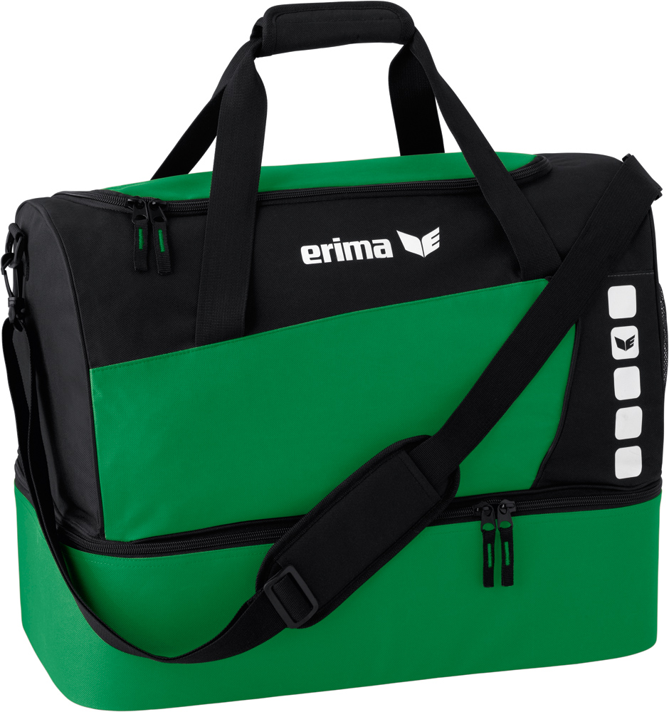 Erima Club 5 Line Sporttasche mit Bodenfach grün